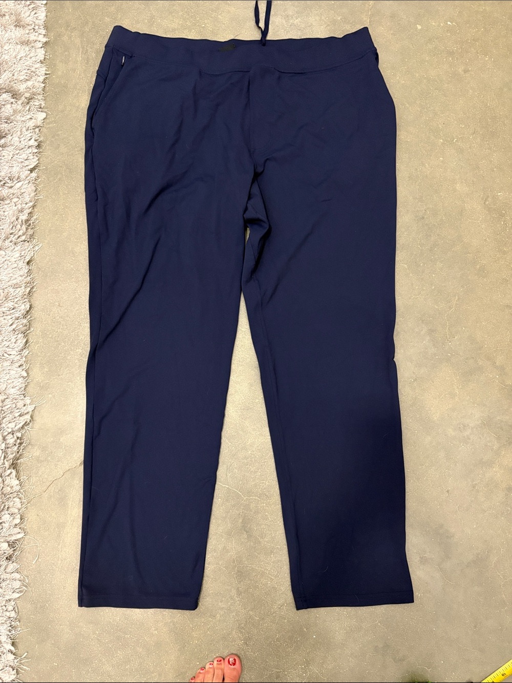 Skechers Navy Drawstring Track Joggers